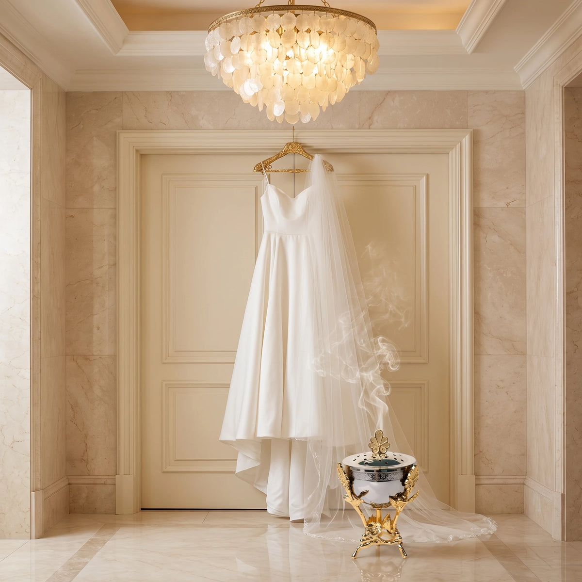The Dress & Veil Scenting Ritual — Maison Mirwad