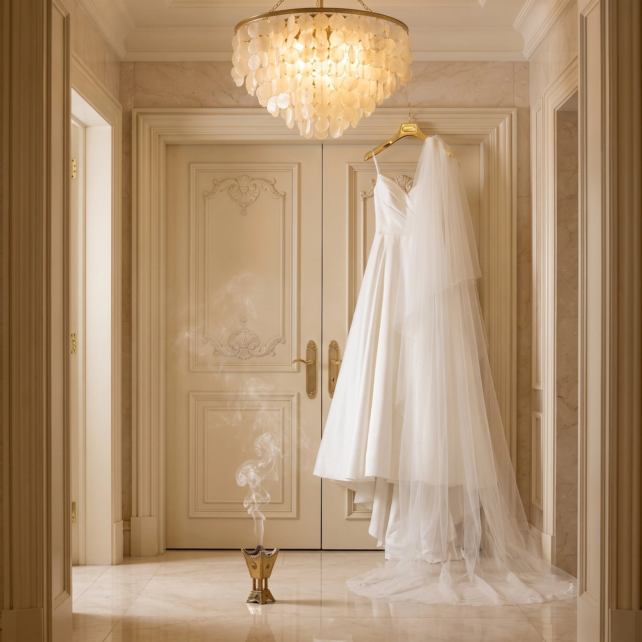 The Dress & Veil Scenting Ritual — Maison Mirwad